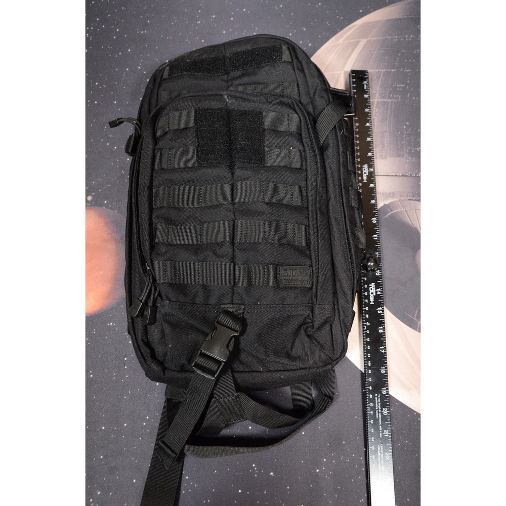 5.11 Tactical MOAB 10 Rush Sling Pack Backpack Black One Size Crossbody